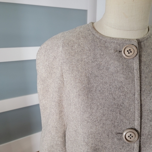 Vintage Lilli Ann Collections Wool Cape Structured Size see measurements - Picture 9 of 16